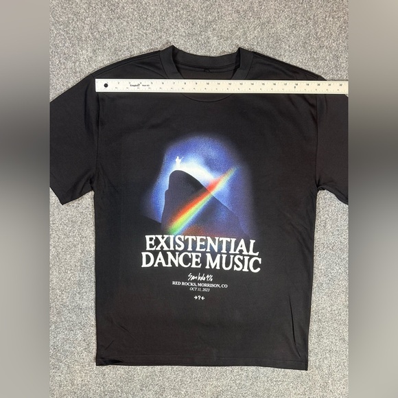 San Holo Existential dance music EDM Forum Tour Tee Red Rock Colorado 2023 Sz M - Picture 6 of 7